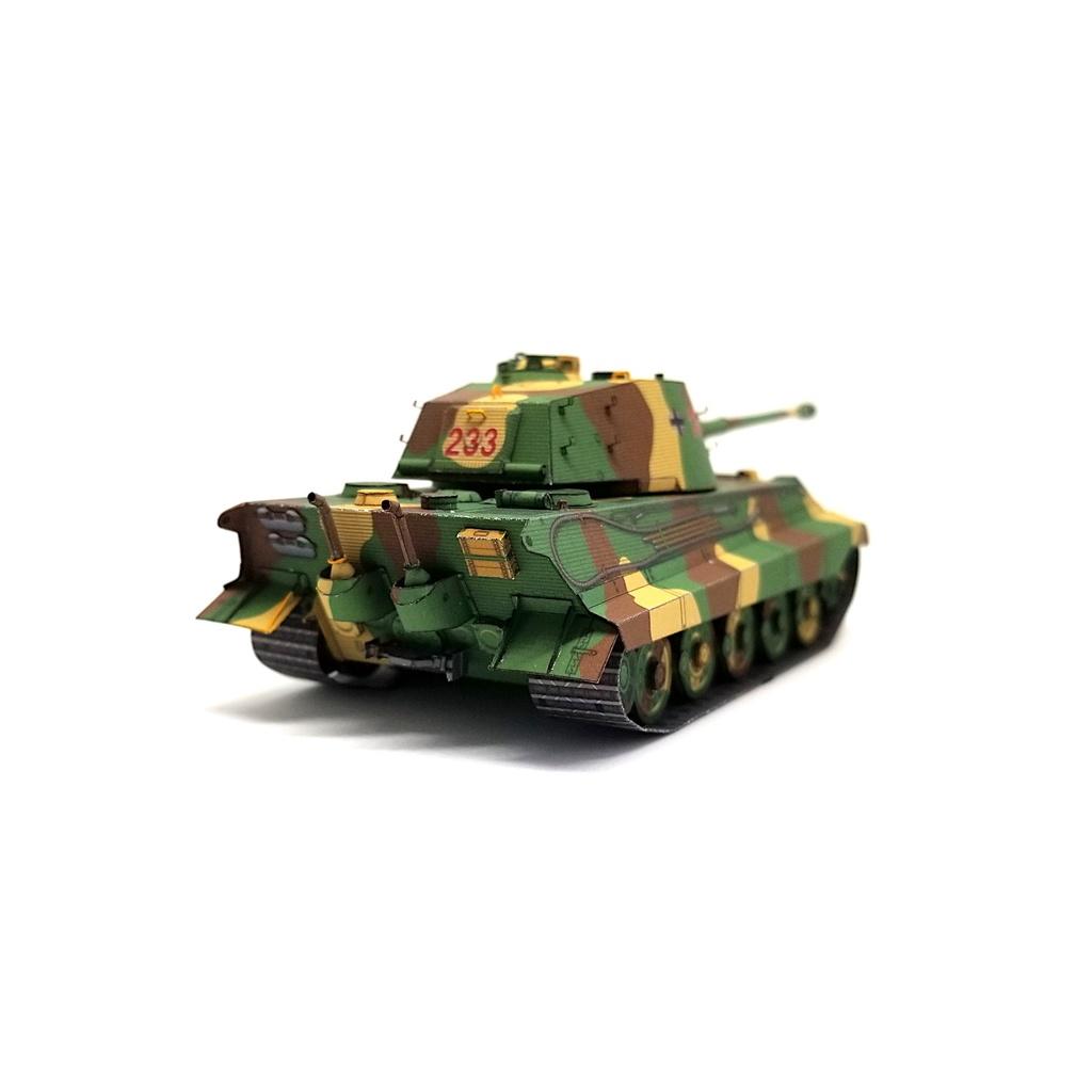 Mô hình giấy tank Tiger II tỉ lệ 1/72