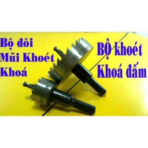 Mũi khoan khoét lỗ sắt,nhựa , gỗ,hợp kim phi 16 đến 60