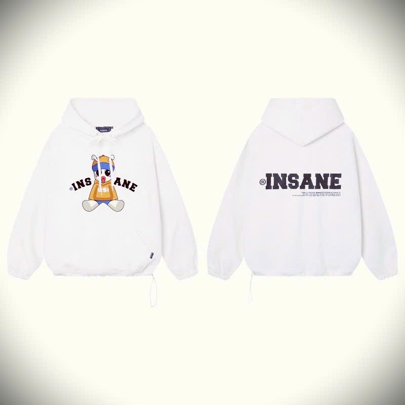 Áo Hoodie INSANE l Freaky Bear, Áo Hoodie Nam Nữ Unisex , Áo Khoác Hoodie Cặp Đôi Local Brand Form Rộng Có Mũ Hàn Quốc Cute Chống Nắng Giá Xưởng