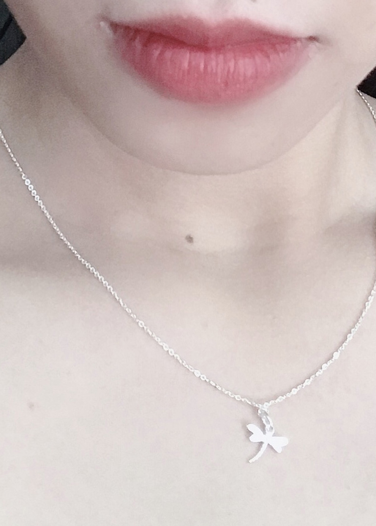 Dây chuyền bạc mặt chuồn chuồn - Ngọc Quý Gemstones