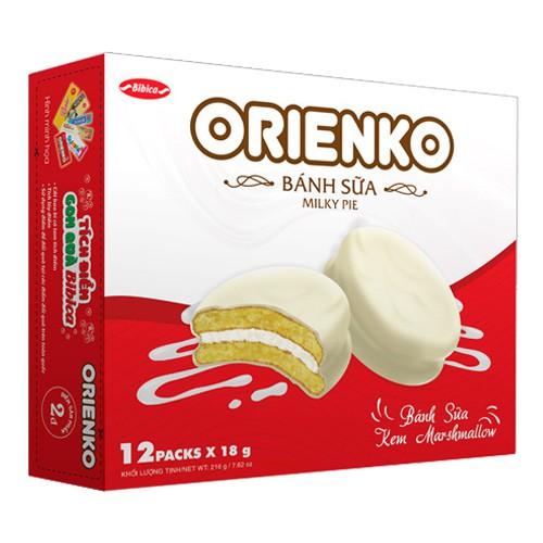 Bánh Sữa Orienko hộp 216 gram Bibica