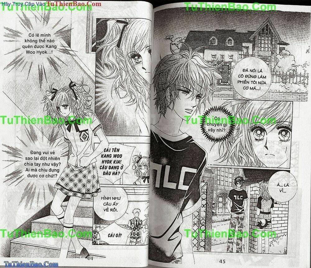 tiểu tử quậy bản đẹp - become habituated to kiss chapter 14 24