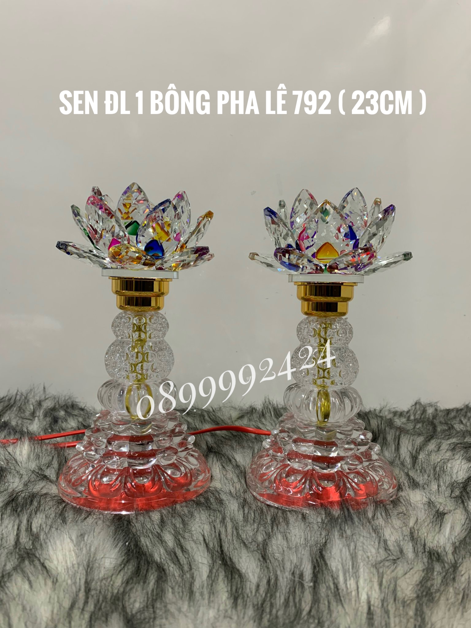 ĐÈN THỜ PHA LÊ CAO CẤP 792 1 CẶP