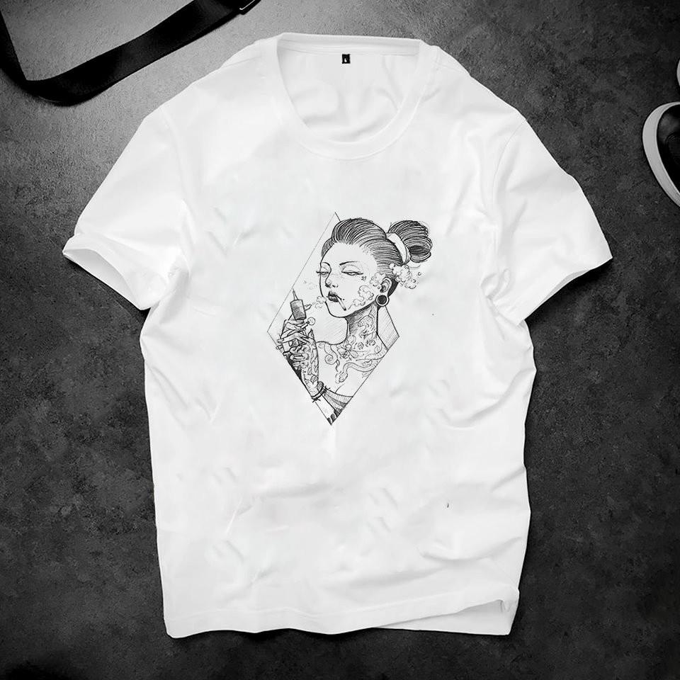 Áo thun unisex phong cách cá tính đẹp rẻ 2019S537