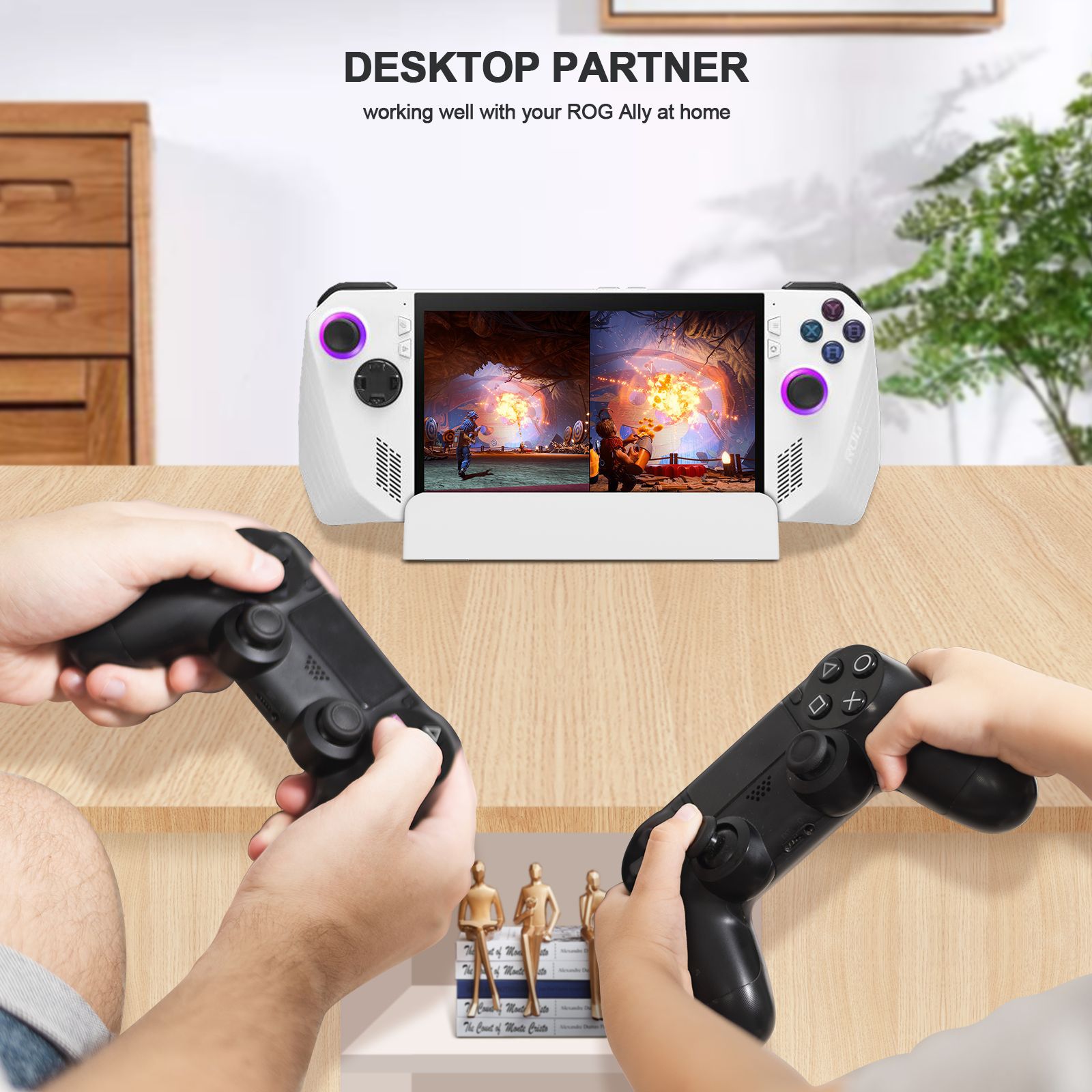 Chân Đế JYS Multi Angle Stand đứng máy chơi game cho ROG Ally / Steam Deck / Nintendo Switch / Smartphone / Tablet - Hàng nhập khẩu