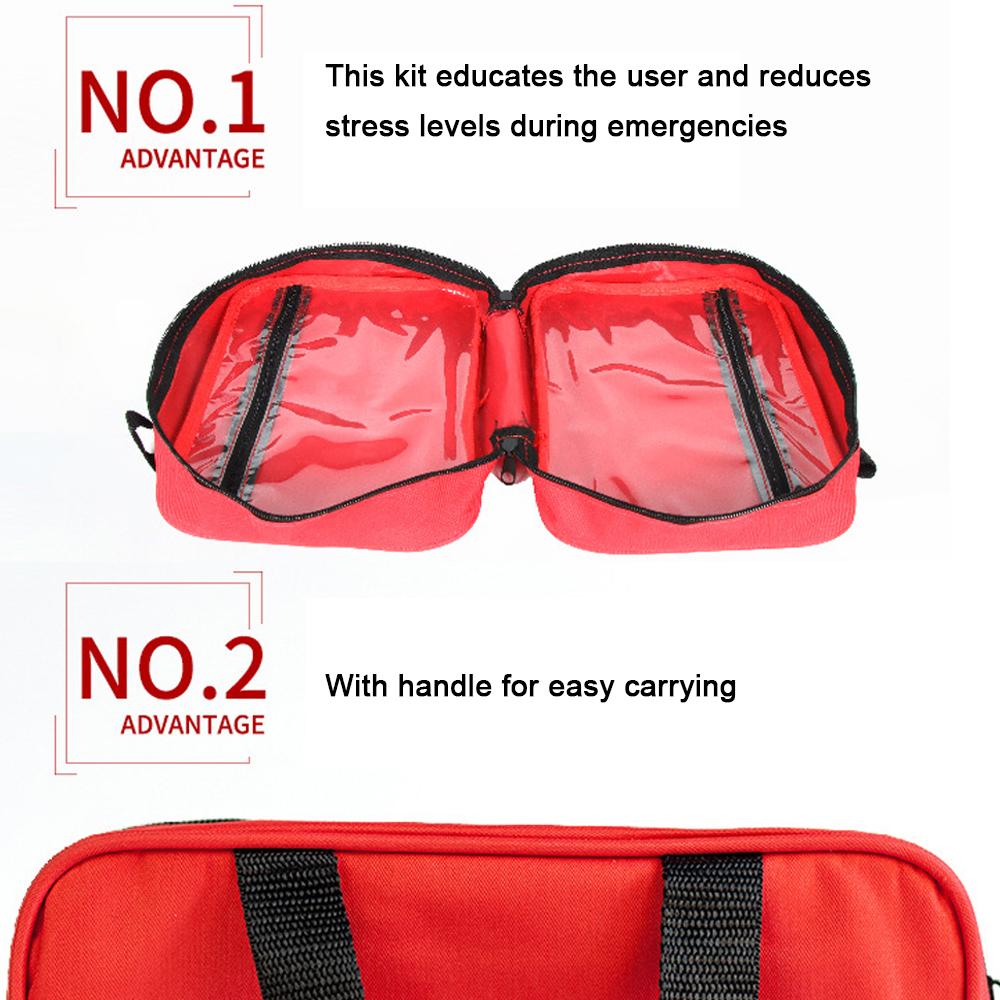234pcs Multifunctional Survival First Aid Kit Medical Bag For Home Outdoor Emergency Set Travel Camping Hiking Medical Kits