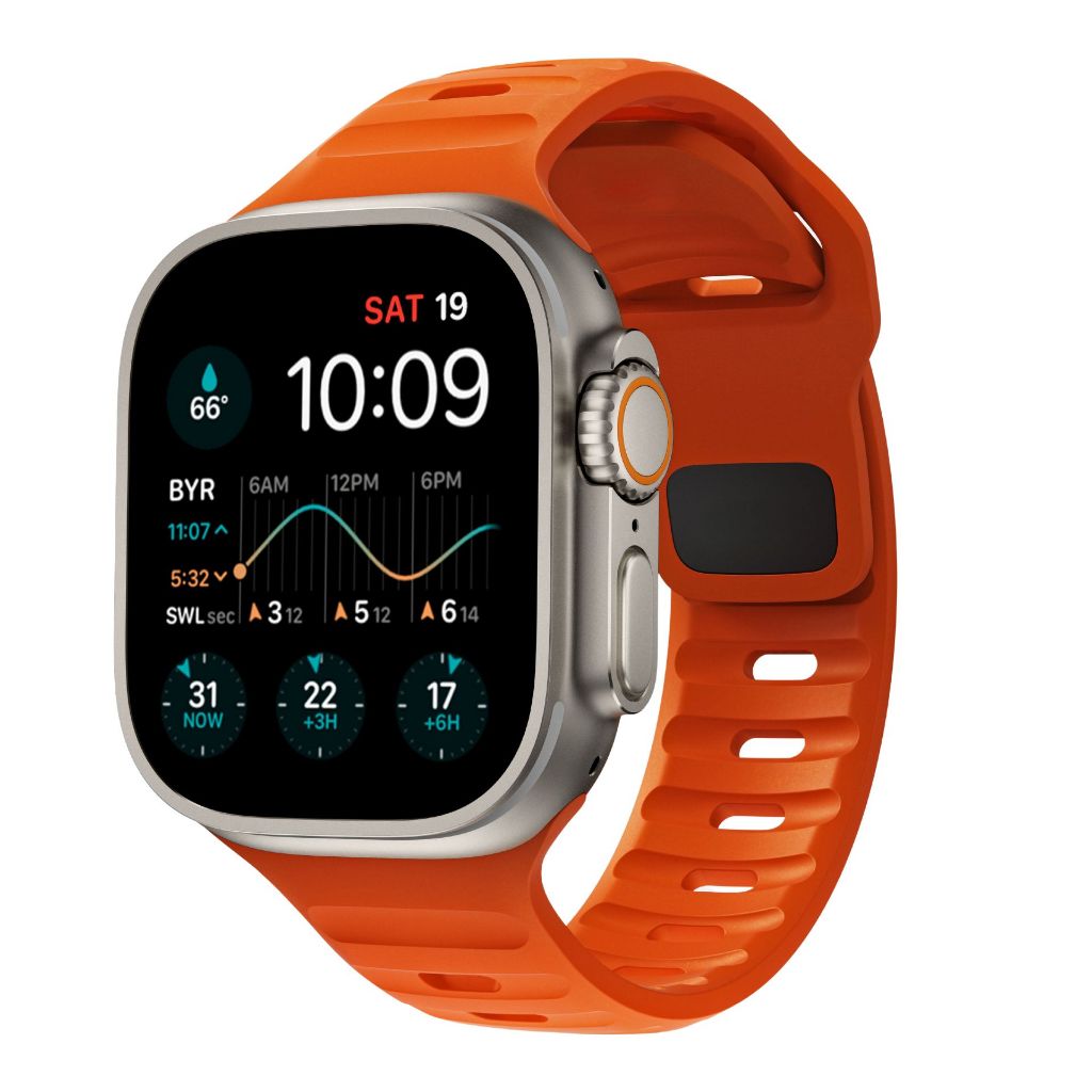 Dây Đồng Hồ Dành Cho Apple Watch, Kai.N Sport Carbon_ Hàng Chính Hãng