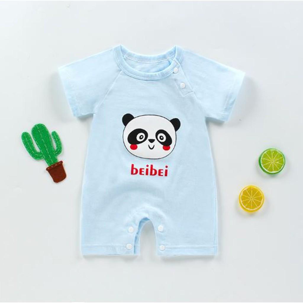 Bộ Bodysuit cho bé trai/gái từ 3-12kg cộc tay hàng đẹp, chất thoáng mát cho bé vận động cả ngày