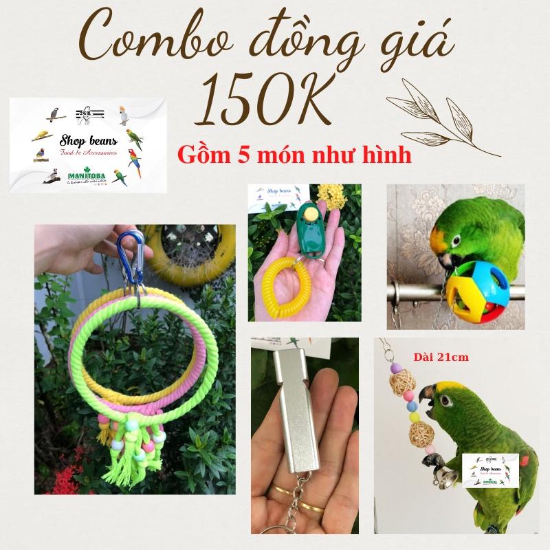 Combo đồng giá 150k đồ chơi cho vẹt