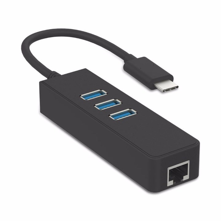 Hub Combo ra USB 3.0 và Lan - JL