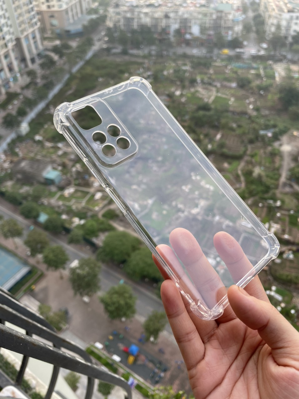 Ốp lưng silicon cho Xiaomi Redmi Note 11 5G, Note 11 Pro 5G trong suốt chống sốc 4 góc khoét mắt bảo vệ camera