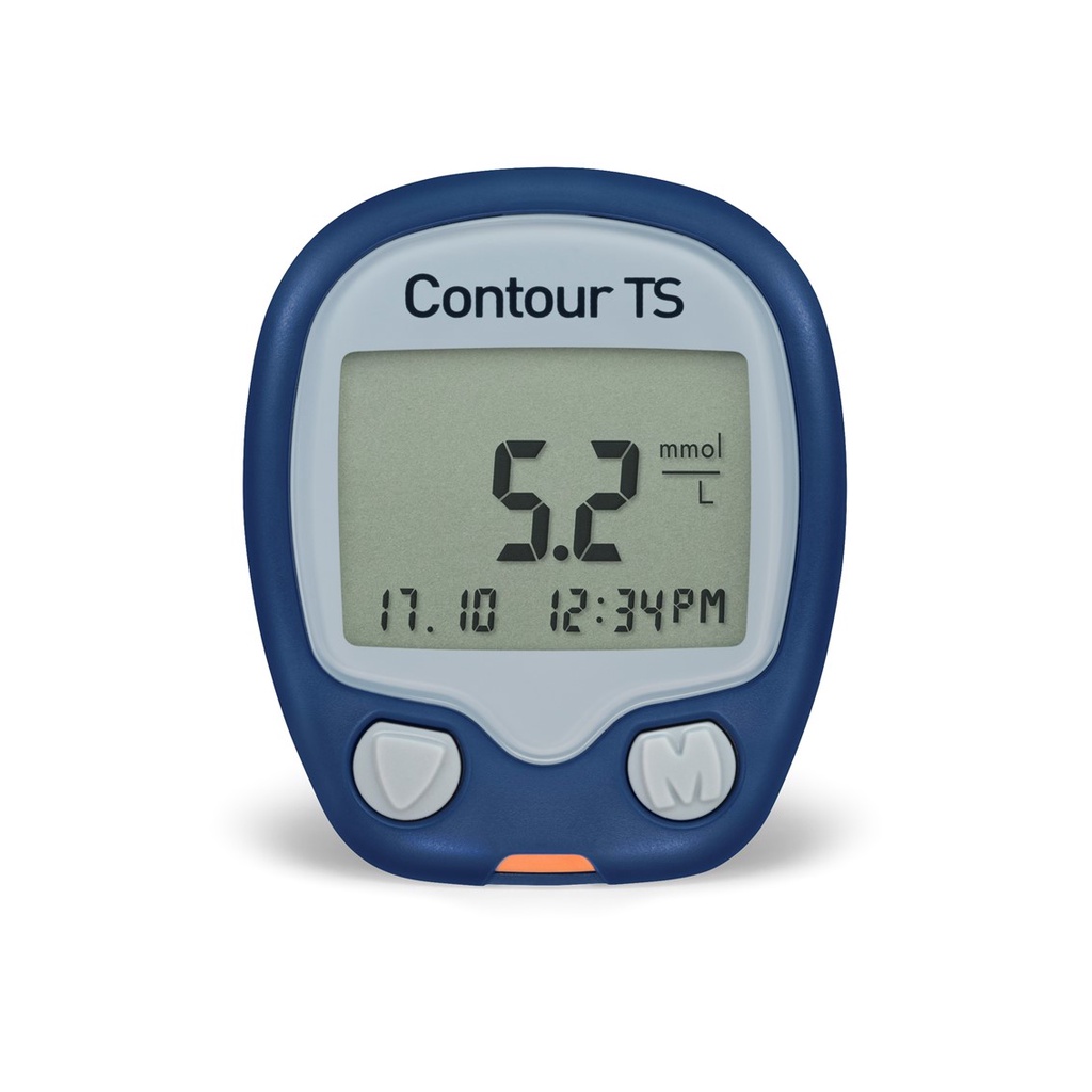 Mua bộ sản phẩm 75 Que thử đường huyết tặng 1 máy đo đường huyết CONTOUR TS