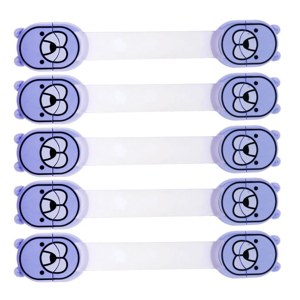 5/10/15 Pcs Child Baby Cupboard Cabinet Safety Locks Proofing Door Drawer Fridge Kids