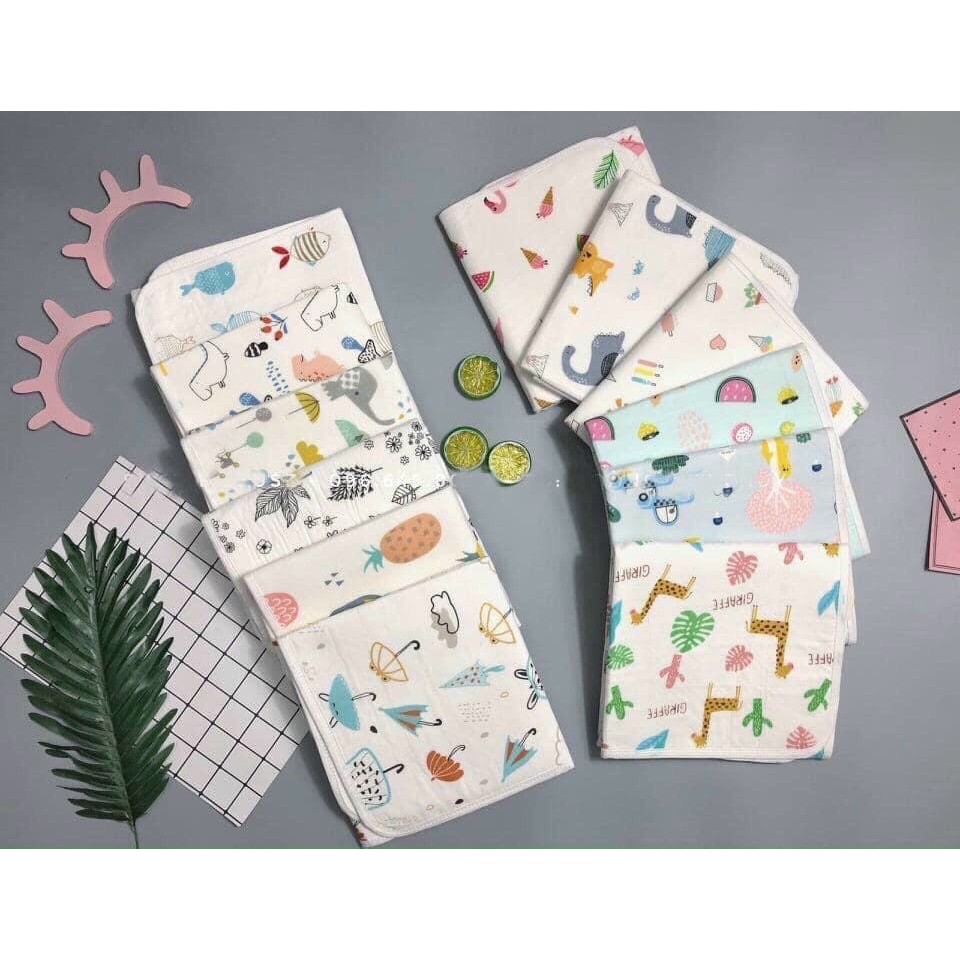 Miếng lót chống thấm sợi tre 6 lớp - hàng cao cấp cho bé