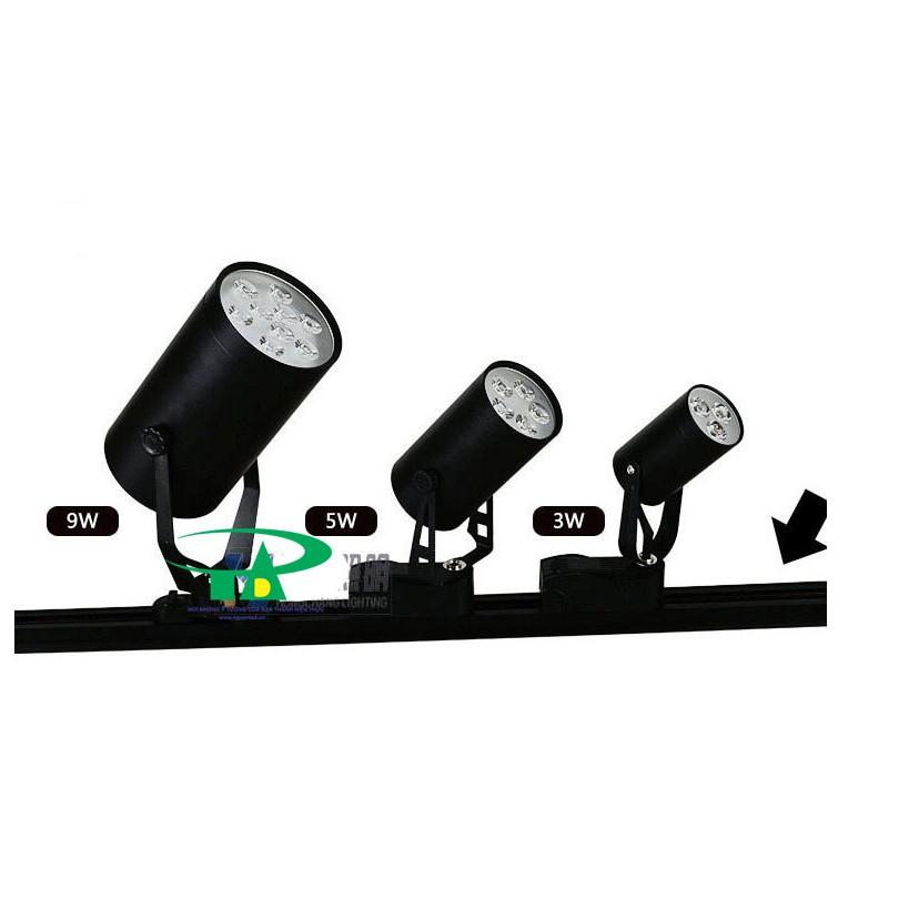 ĐÈN LED RỌI THANH RAY,LED CHIẾU ĐIỂM 9W