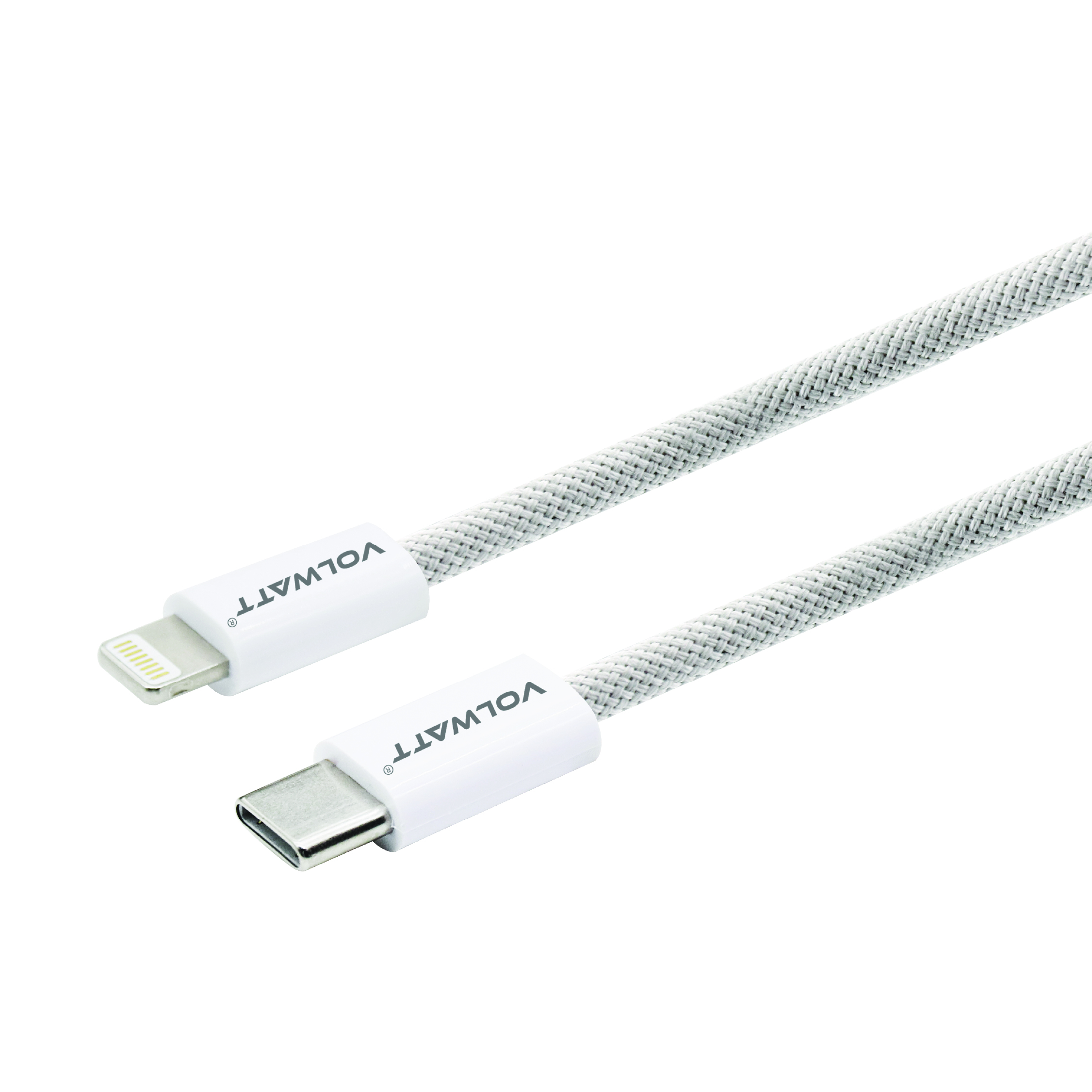 Cáp sạc siêu nhanh &amp; truyền dữ liệu tốc độ cao Volwatt Dành Cho Iphone GE-023-CL Type C to L - Hàng Chính Hãng