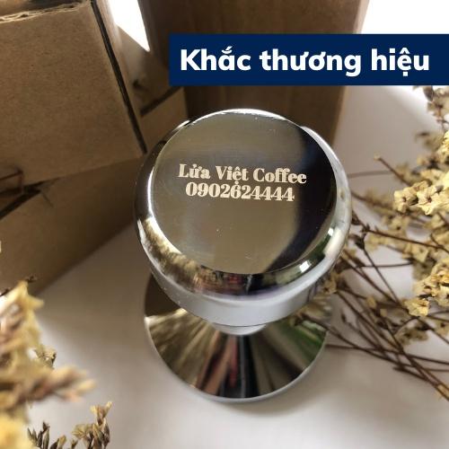 Tamper OCD Dụng cụ nén cà phê pha Espresso nén cafe Inox cao cấp đường kính 51 53 58 mặt chia ba cho máy pha chuyên dụng