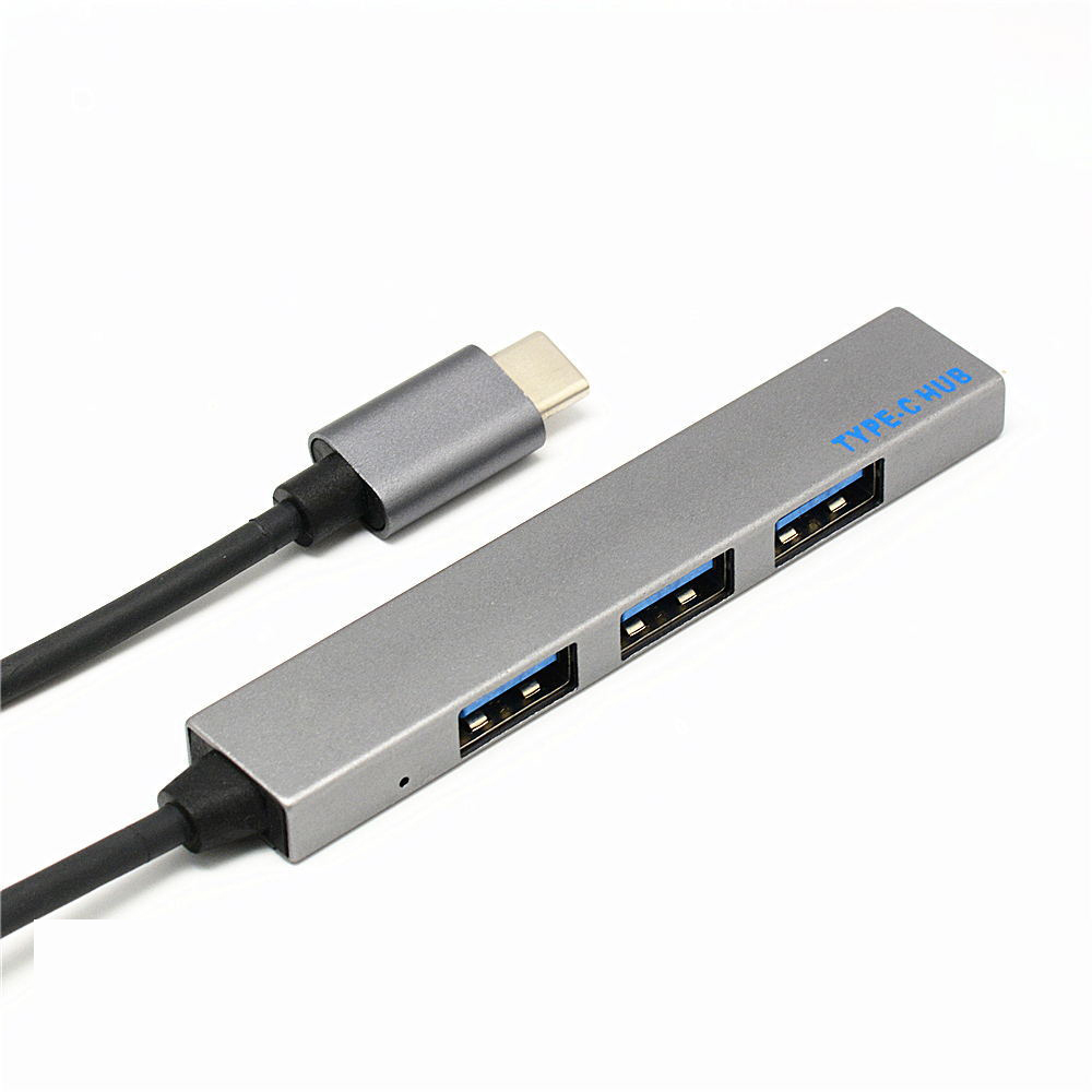 Cáp chuyển Type C ra 4 cổng USB - HUB USB Type c to 4 Port USB