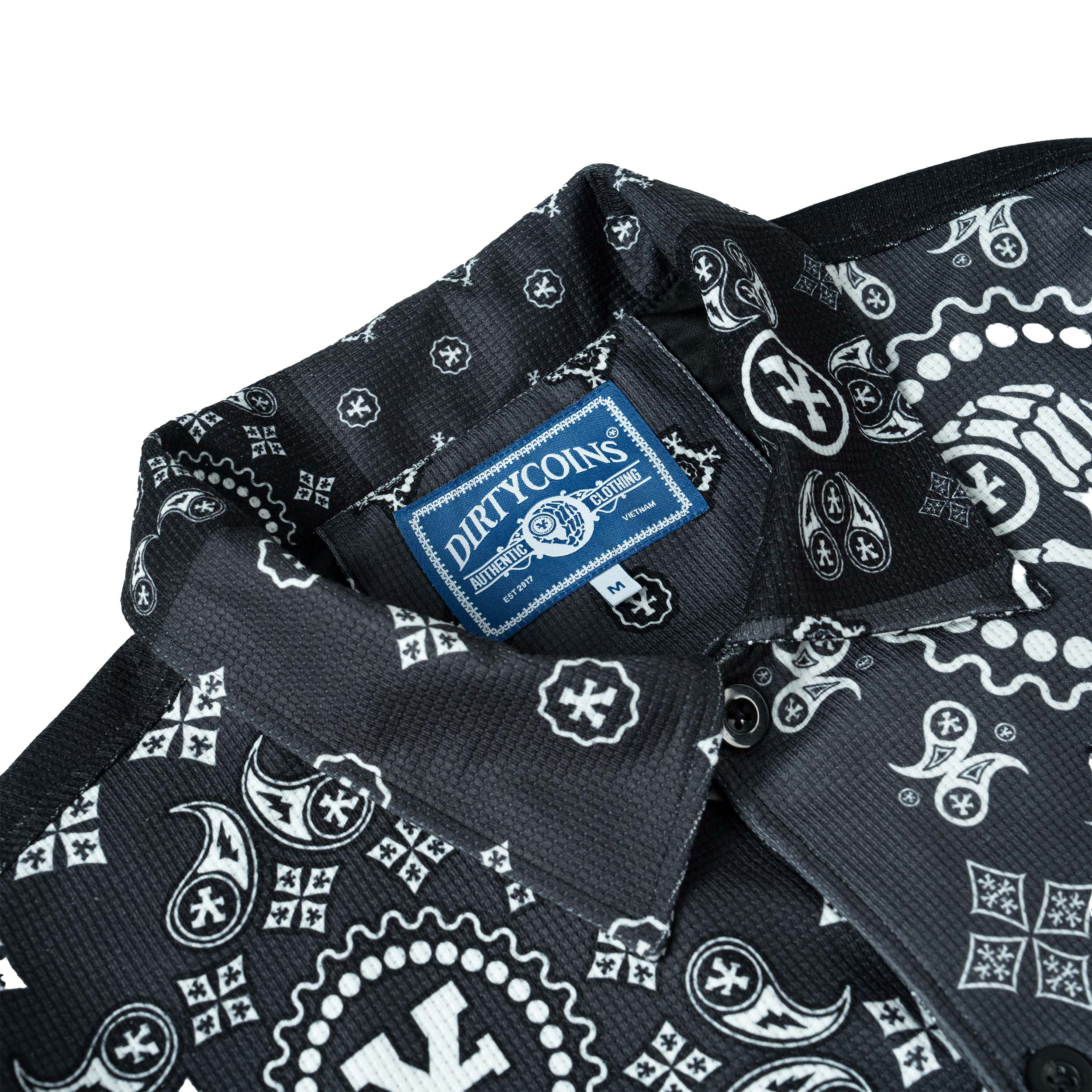 Áo Khoác Bandana Shirt Jacket - Black