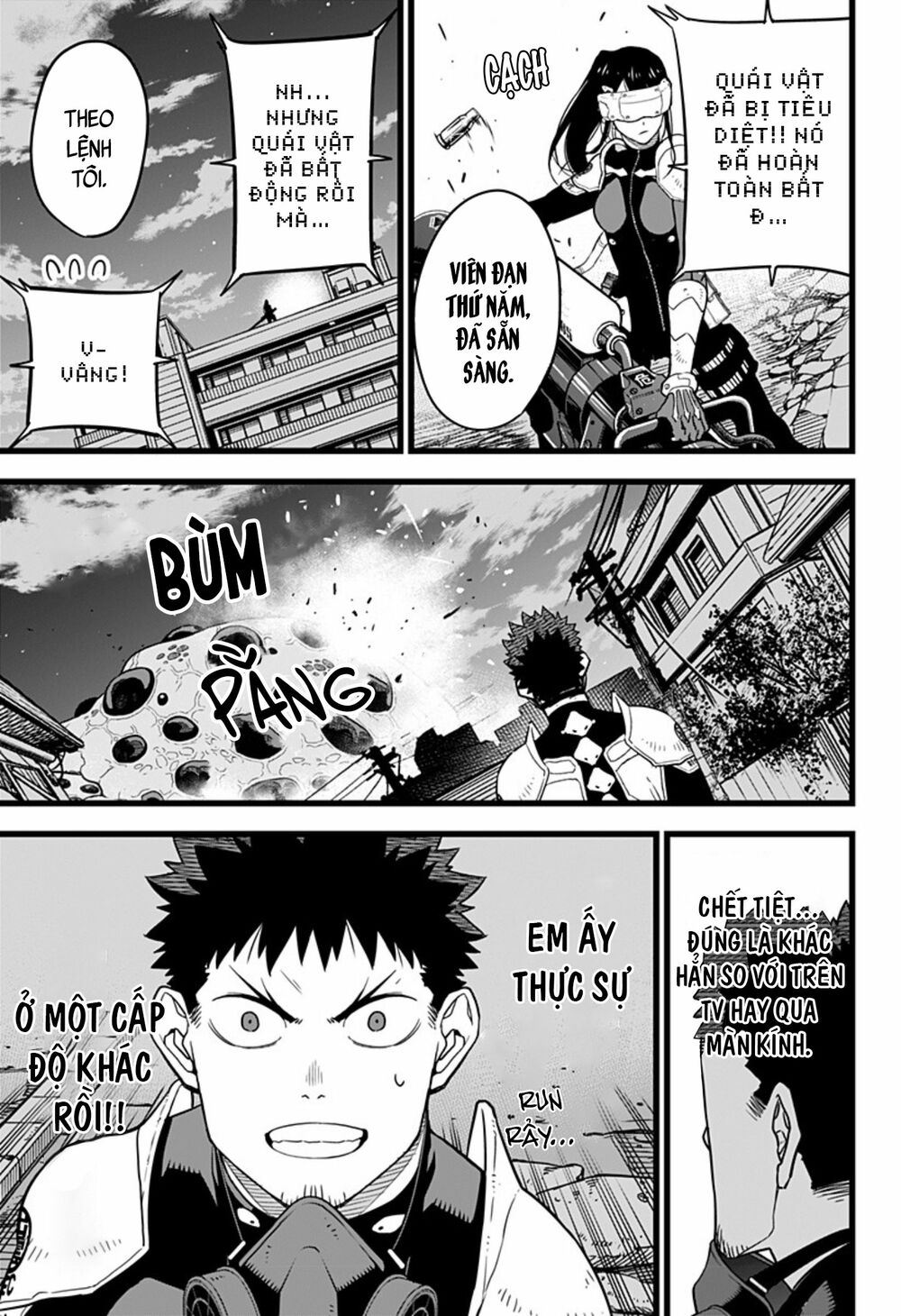 hôm nay - tôi hóa kaiju chapter 14 8