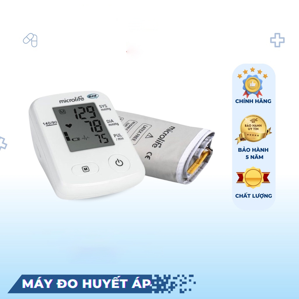 Máy Đo Huyết Áp Bắp Tay Microlife A2 Classic
