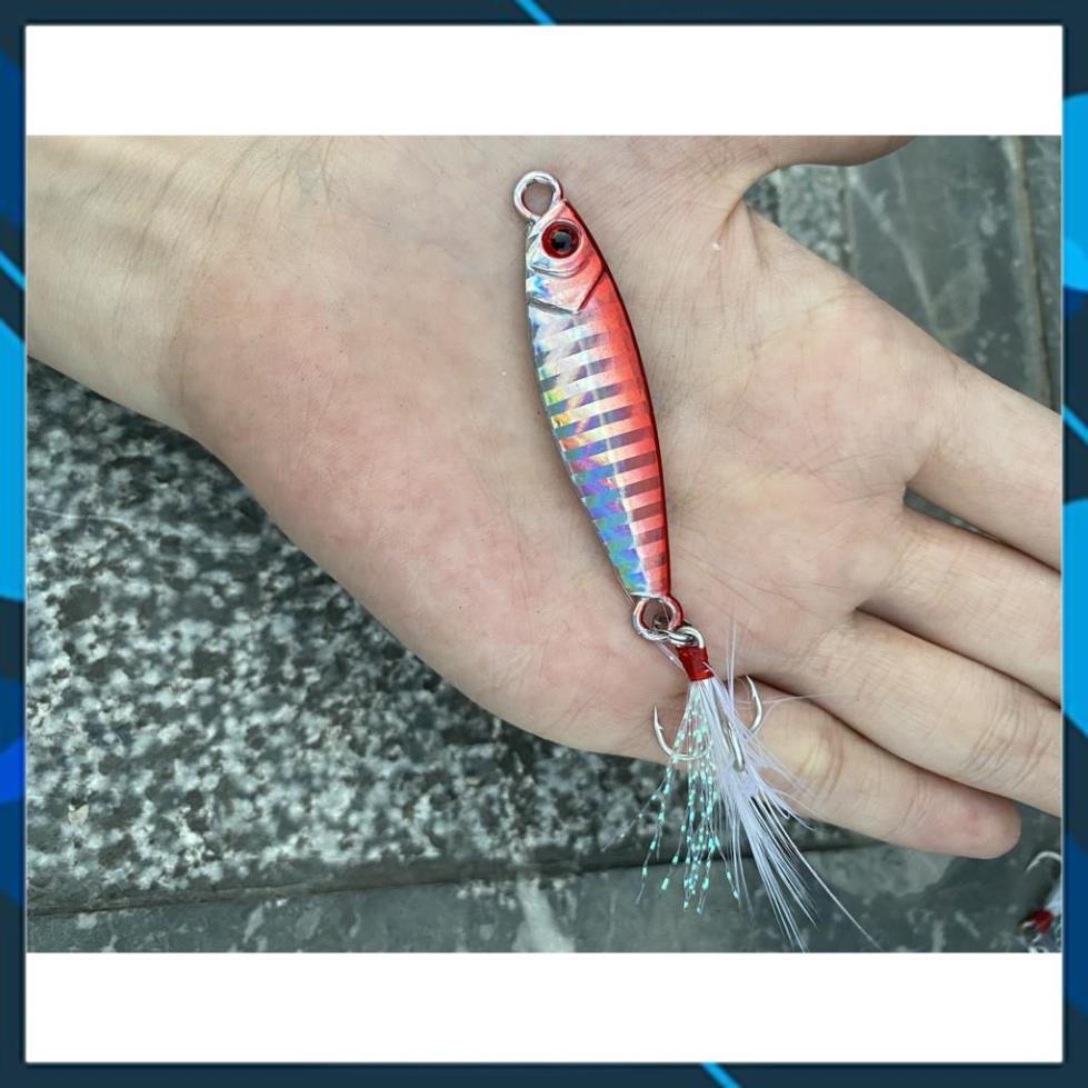 Mồi Câu Lure Jigging Nặng 7g_10g_15g_20g lure chẽm,nhồng,hồng,măng,vược,...._ Lure 24