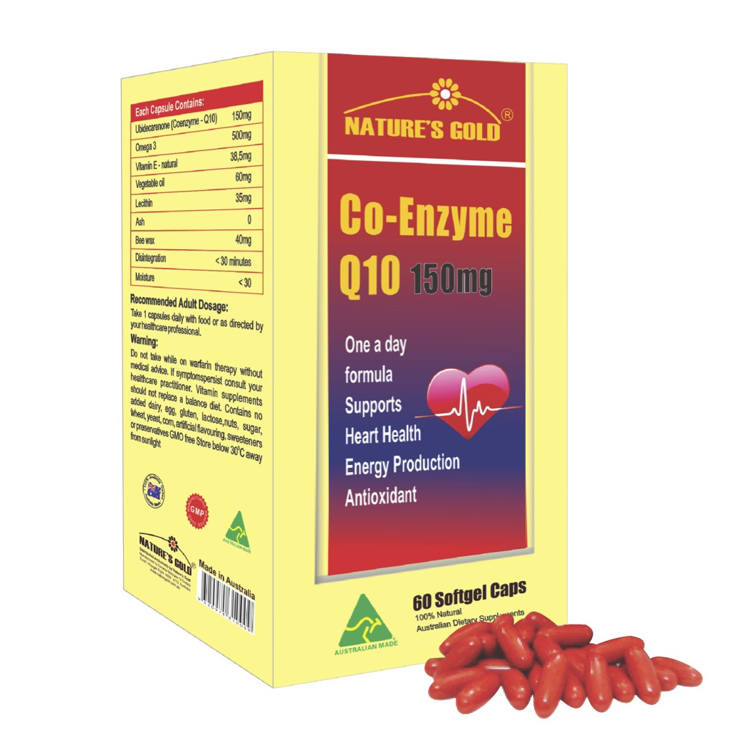Viên uống bổ tim mạch Co Enzyme – Q10 . -