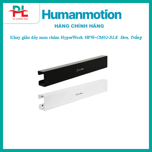 Khay giấu dây nam châm HyperWork HPW-CM02-BLK - Hàng Chính Hãng