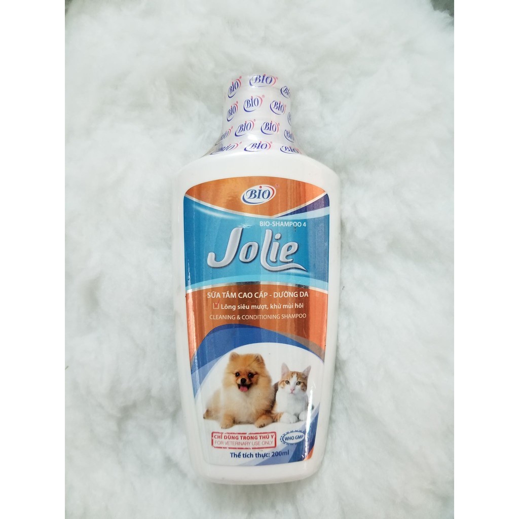 Sữa tắm Bio-Jolie chó mèo khử mùi hôi siêu mượt và chống rụng lông