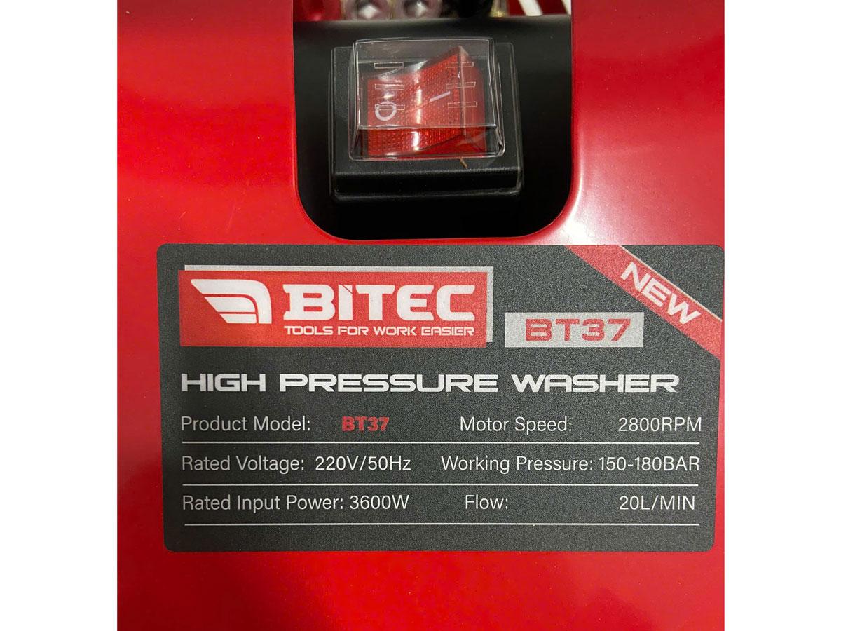 MÁY RỬA XE 3600W BT37 BTEC - HÀNG CHÍNH HÃNG