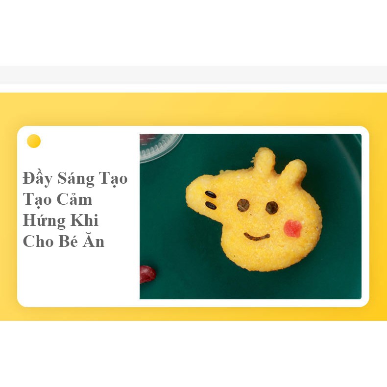 Khuôn Làm Cơm Tạo Hình Cực Cute Tiện Lợi