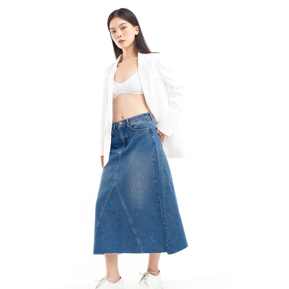 DOTTIE - Áo bra dệt kim nữ trắng T0499