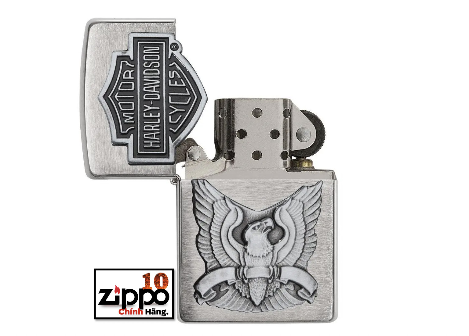 Bật lửa Zippo 200HD.H284 Harley-Davidson- Chính hãng 100%