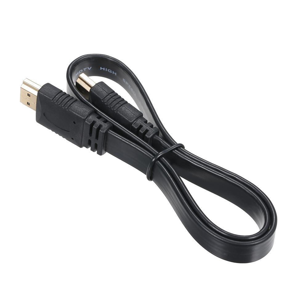 HD Cable High Speed 4K 3D Gold-plated Connectors Support 1080P for PC Laptop  Projector TV DVD 0.5m/1.64ft