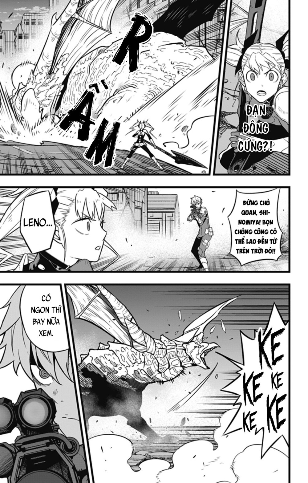 hôm nay - tôi hóa kaiju chapter 26 11