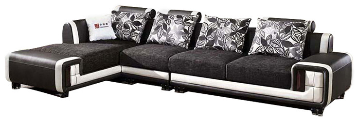 Sofa phòng khách Juno Sofa 01 295 x 170 x 80 cm (Đen)