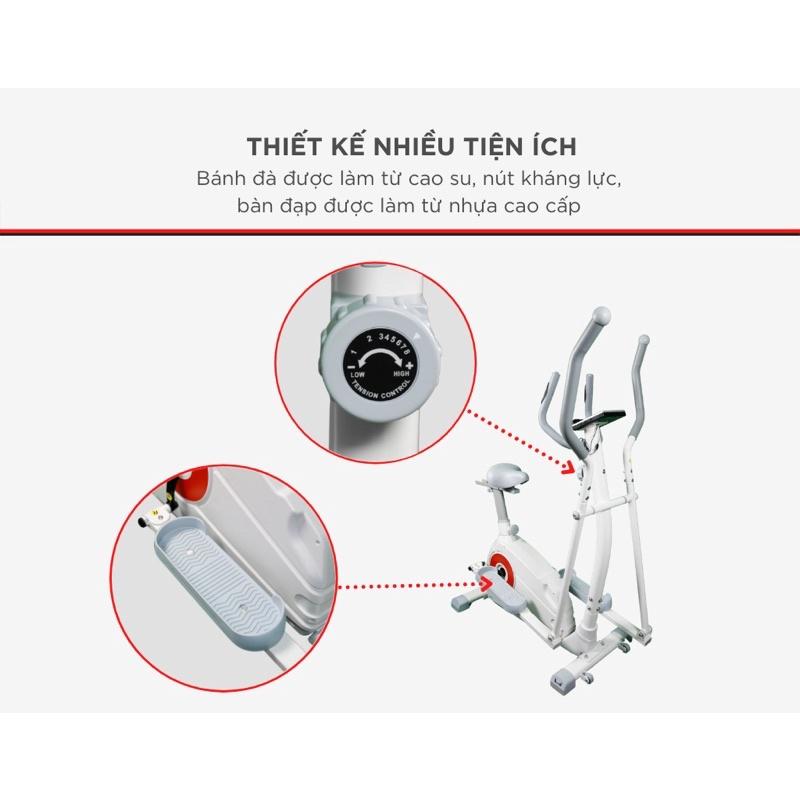 XE ĐẠP VẬN ĐỘNG TOÀN THÂN MK 286 -BH điện tử toàn quốc}