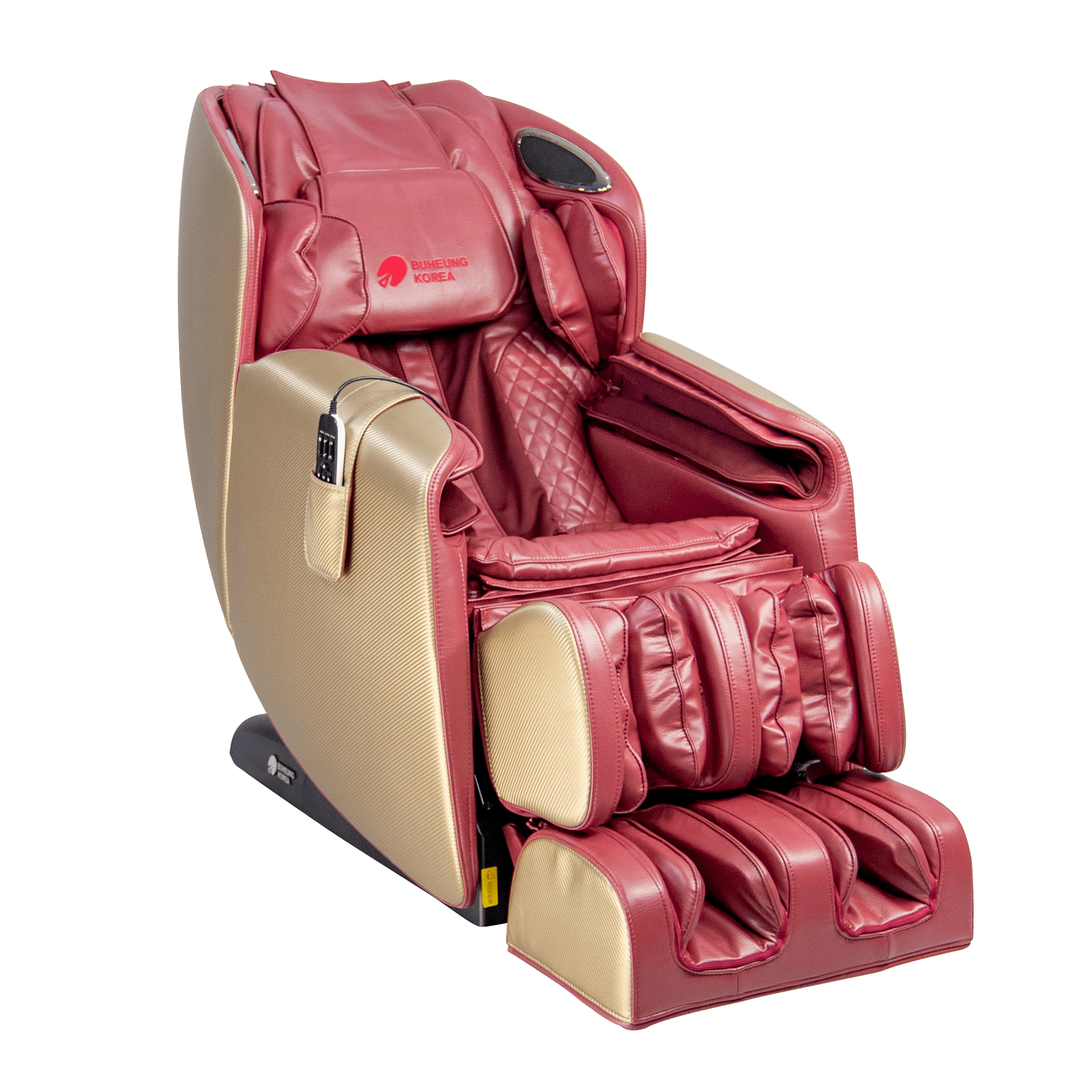 Ghế Massage thương gia Buheung MK-6700D, con lăn 4D, 6 bài massage tự động, massage không trọng lực, bảo hành chính hãng