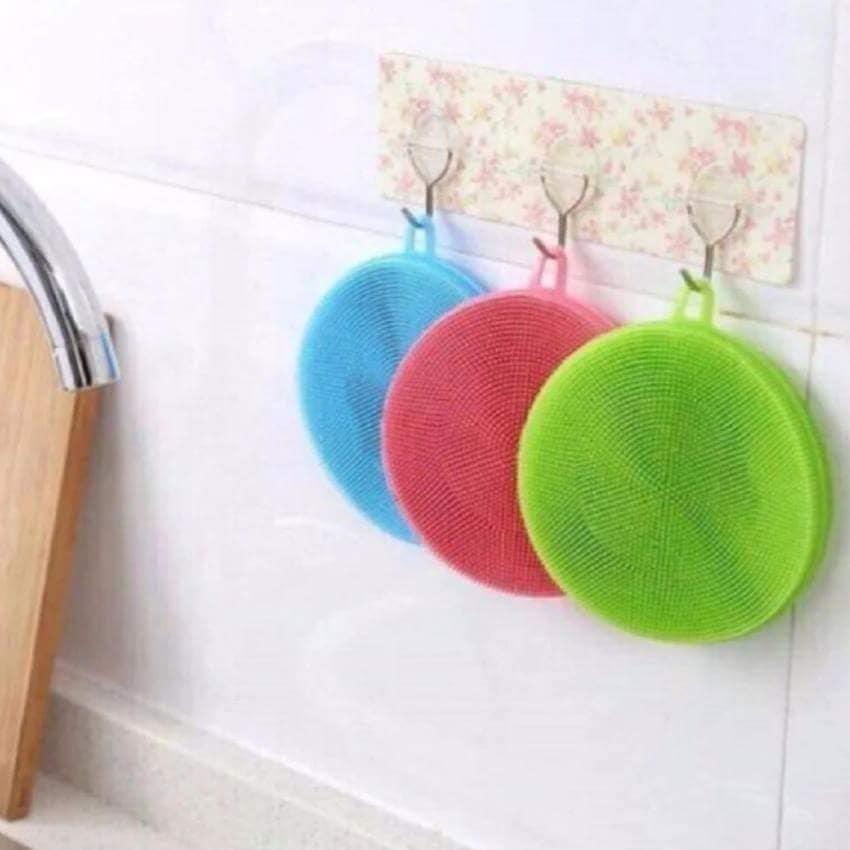 Miếng silicon cọ rửa,lót tay chống nóng tiện dụng