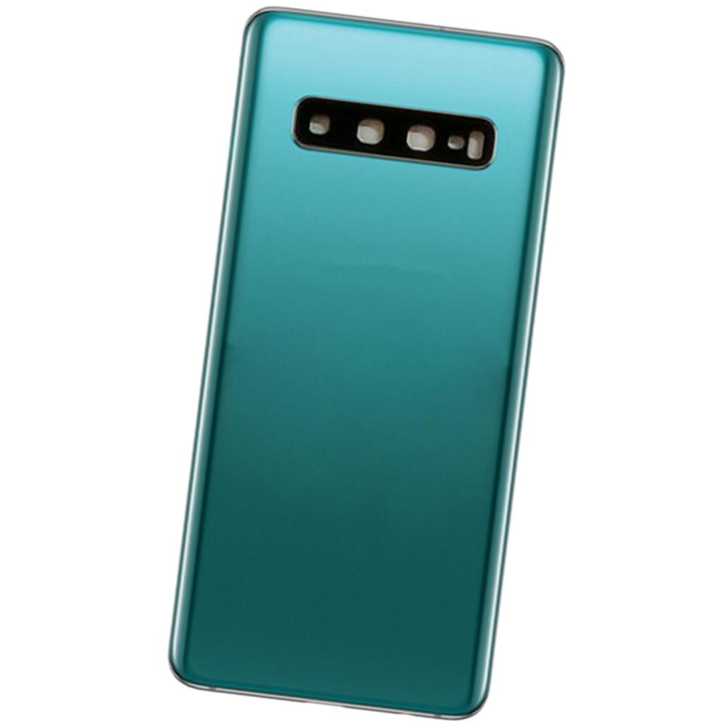 Lưng Thay Thế Kính ửa Sau Lắp Ống Kính Máy Ảnh Và Khung dụng ụ Tháo Lắp & Keo Cho Samsung Galaxy S10+ Plus