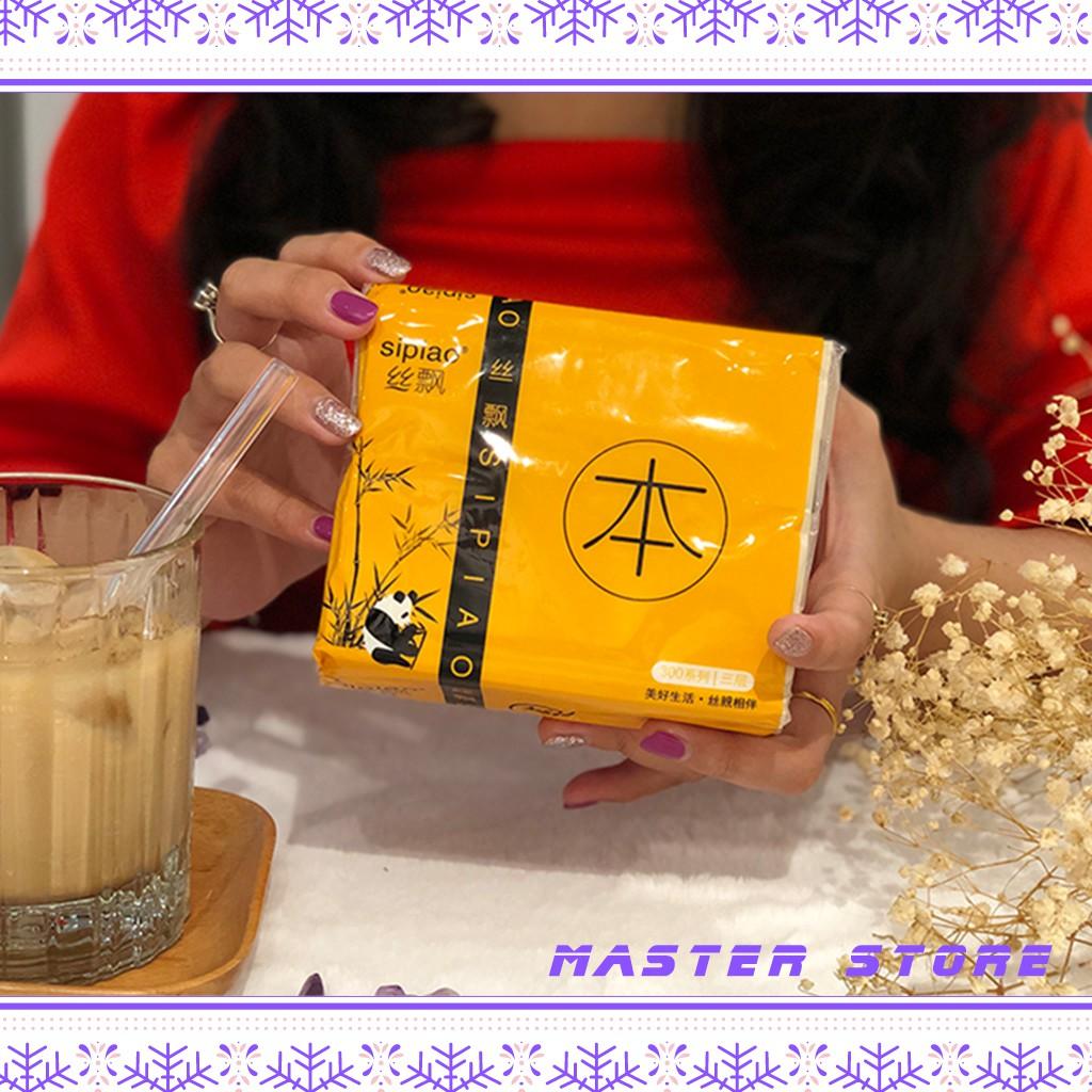 Giấy ăn gấu trúc, khăn giấy gấu trúc Sipiao 300 tờ Master Store