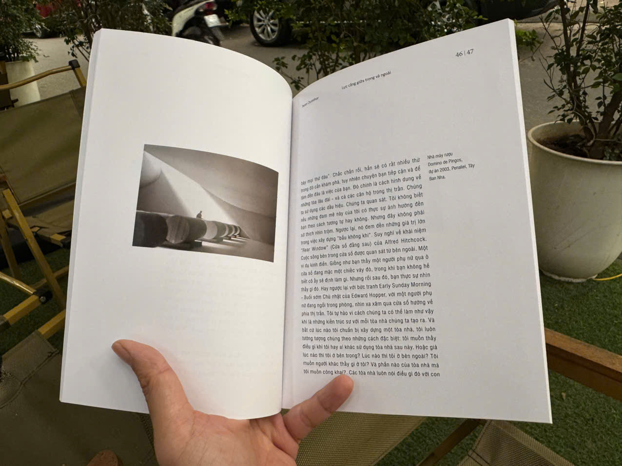 BẦU KHÔNG KHÍ – Peter Zumthor – NXB Xây Dựng