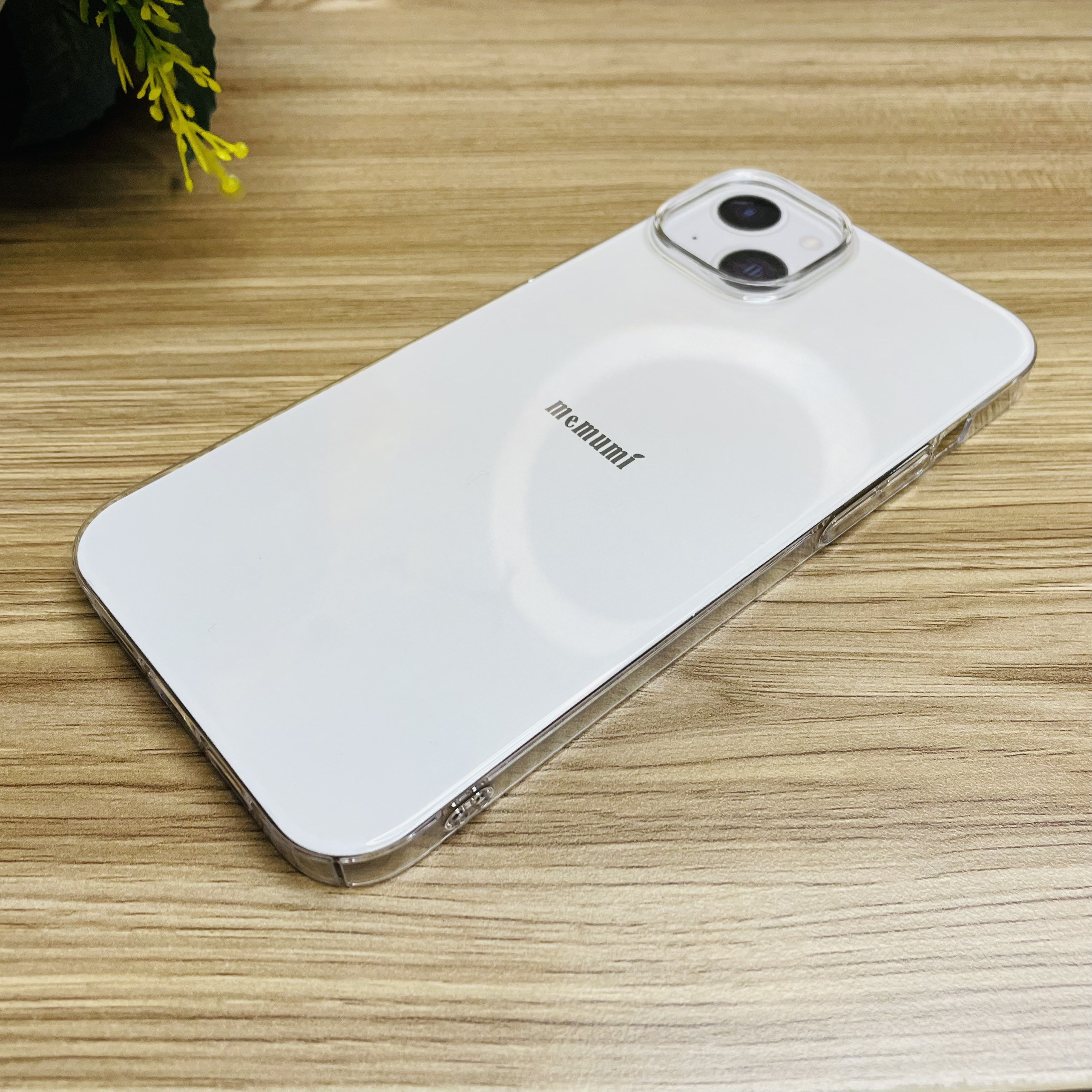 Ốp lưng dành cho iPhone 14 Plus Memumi trong suốt không ố vàng- Hàng chính hãng