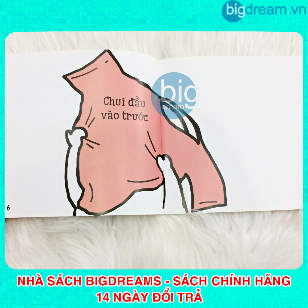 Miu Miu Tự Lập - Mặc Quần Áo Ehon Kĩ Năng Sống Cho Bé 1-6 Tuổi - Miu Bé Nhỏ Hiểu Chuyện