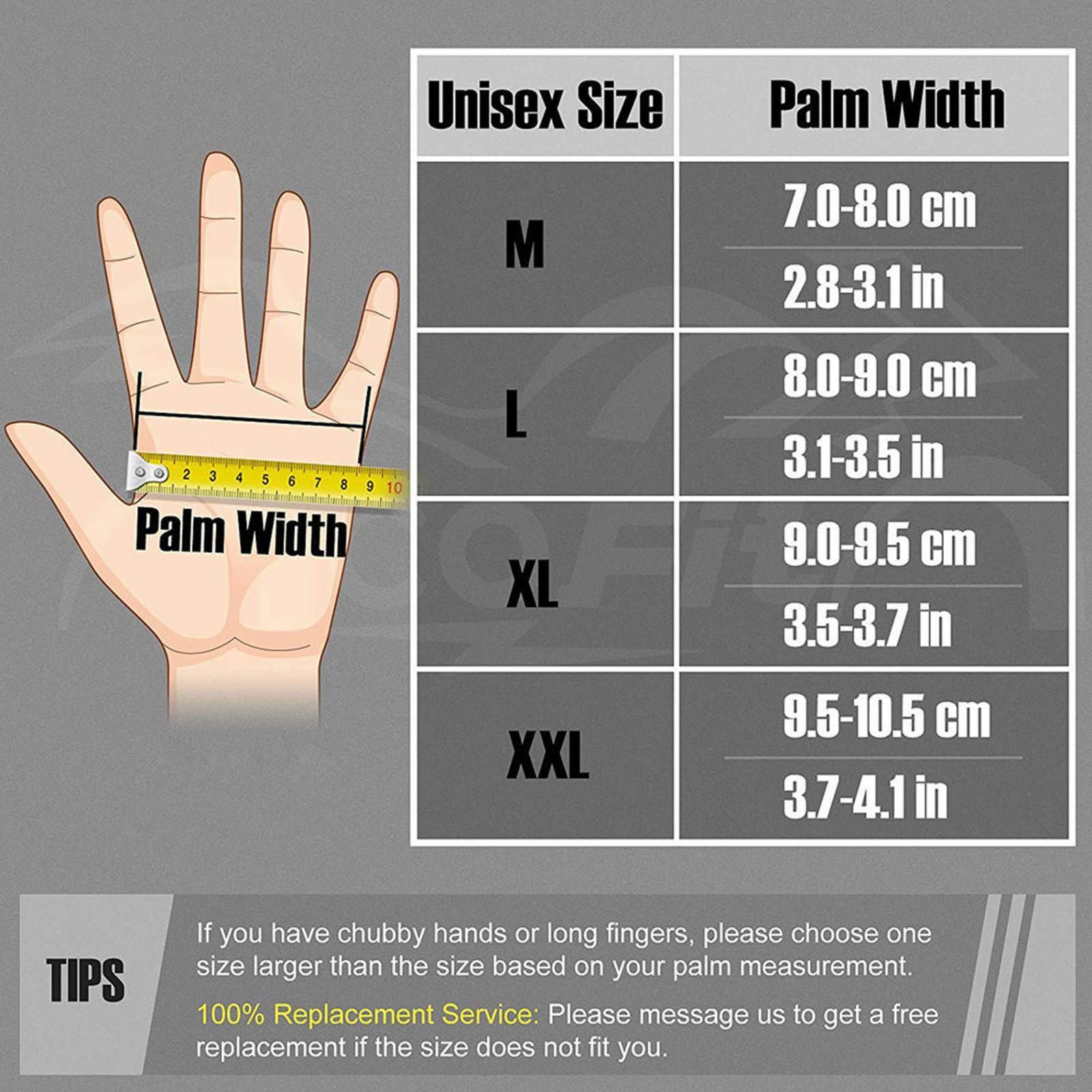 2Pieces Motorcycle Gloves Touchscreen Outdoor Gloves for Camping summer