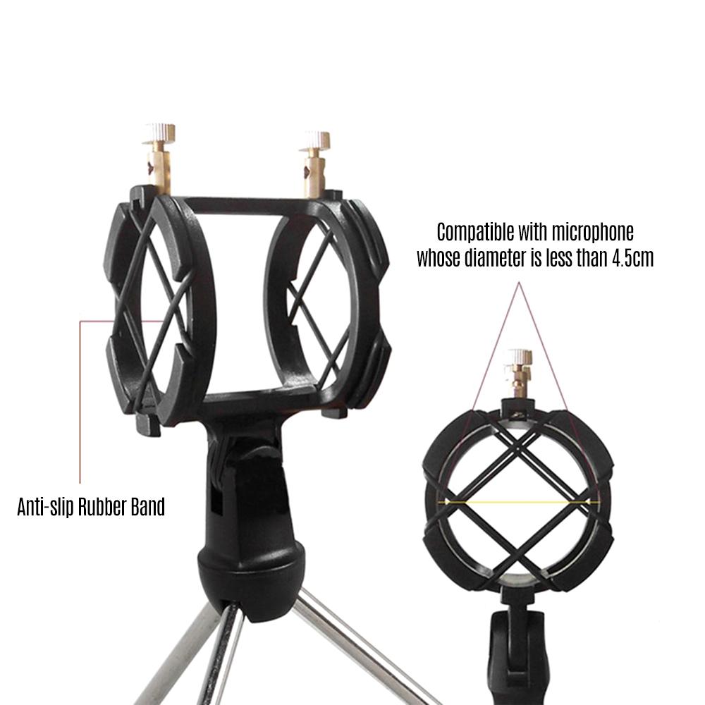 Giá ba chân đỡ micrô để bàn mini cho các phòng thu