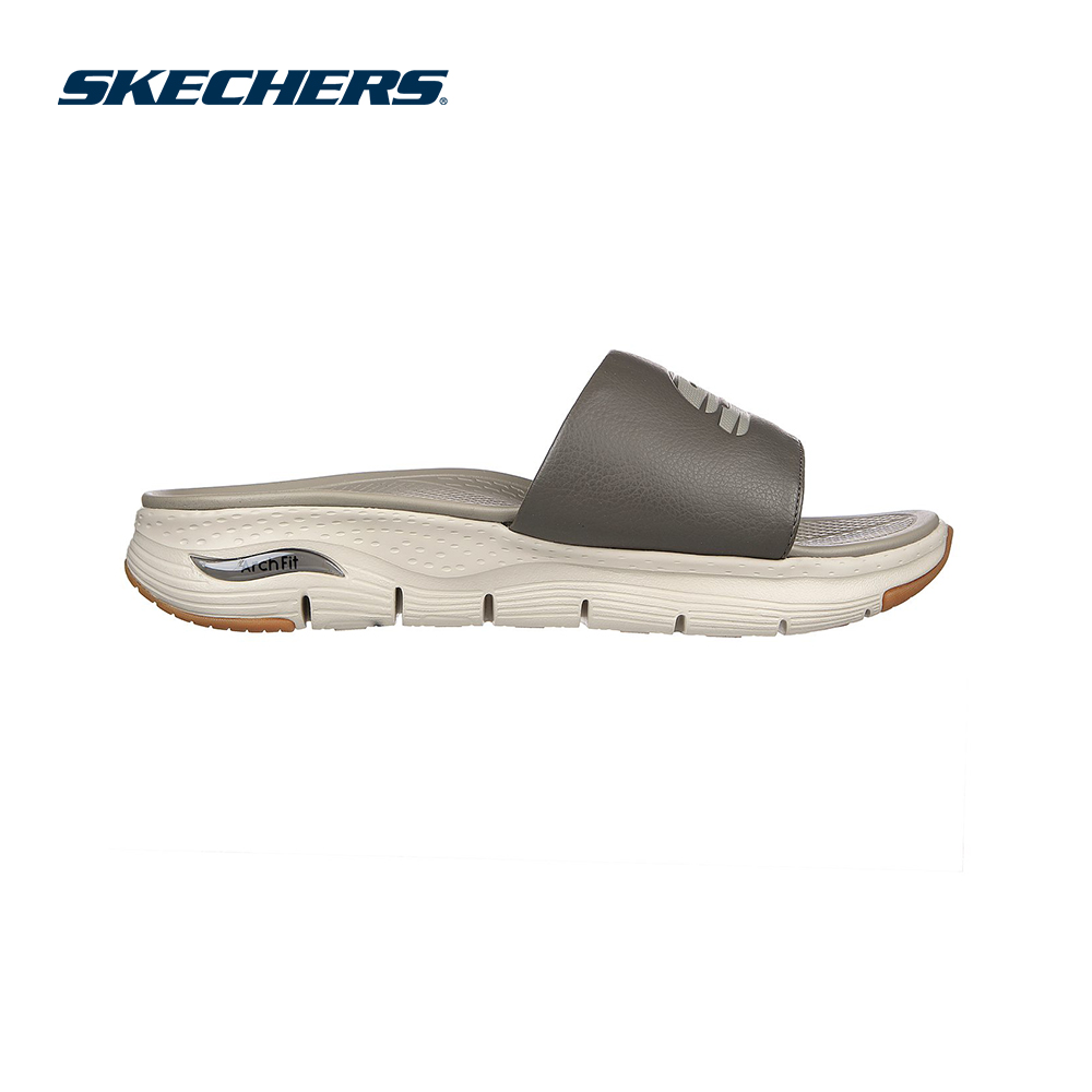 Skechers Nam Dép Quai Ngang Outdoor Arch Fit Sandal - 237370-BRN