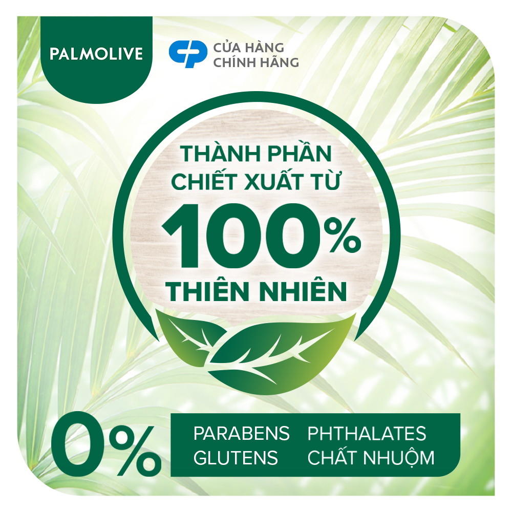 Dầu gội có dầu xả Palmolive Naturals suôn mượt và dưỡng ẩm thiên nhiên 180ml