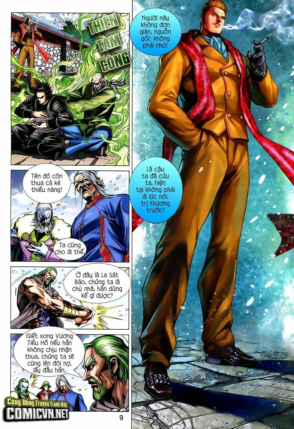 tân tác long hổ môn chapter 741 9