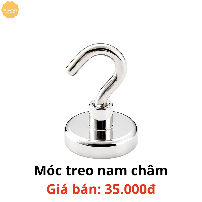 Móc treo nam châm Dola Home dùng cho bảng pegboard, bề mặt tủ lạnh và bề mặt kim loại treo đồ dùng chiụ lực đến 10kg